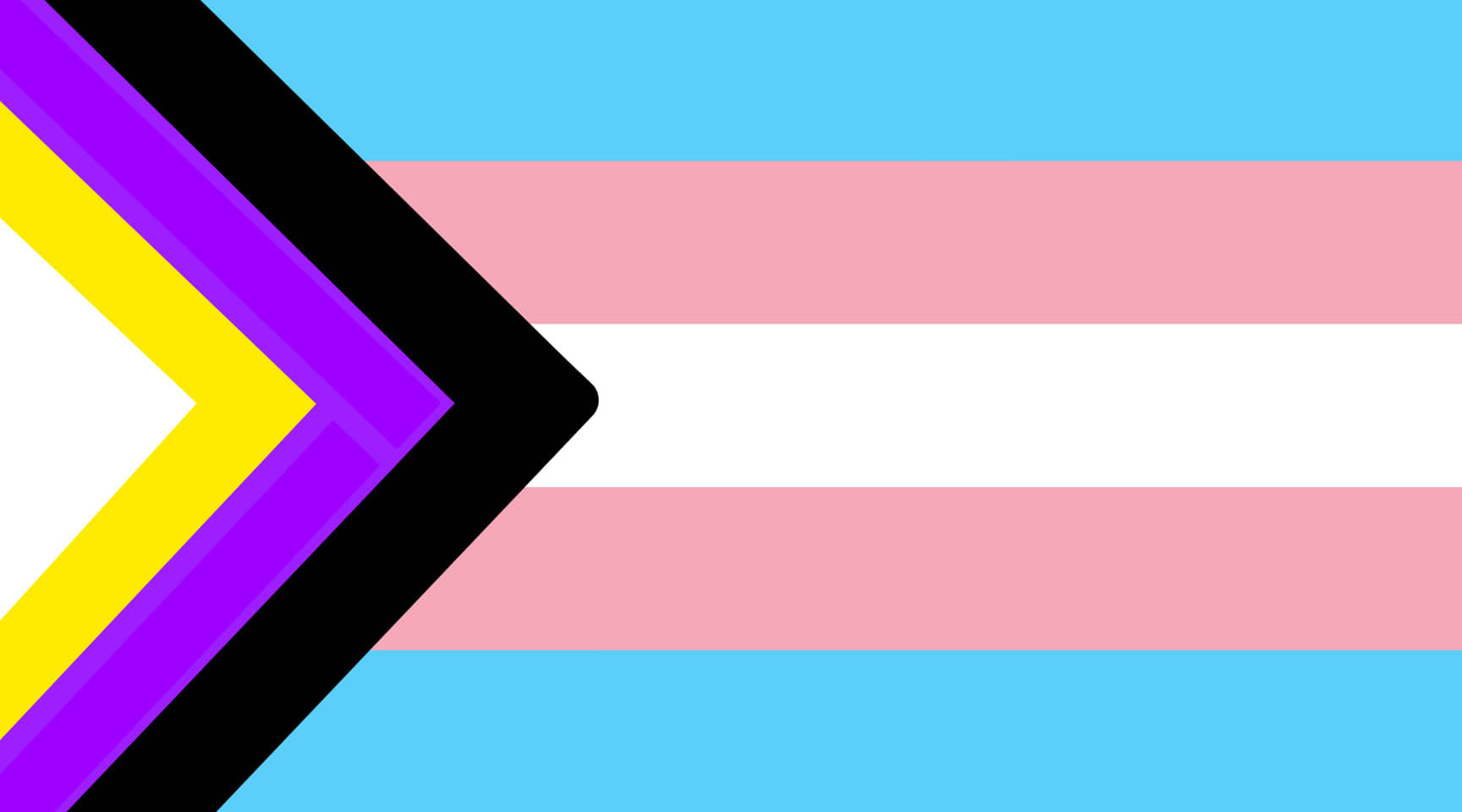 Bandera trans y defensa de las familias trans en Ecuador